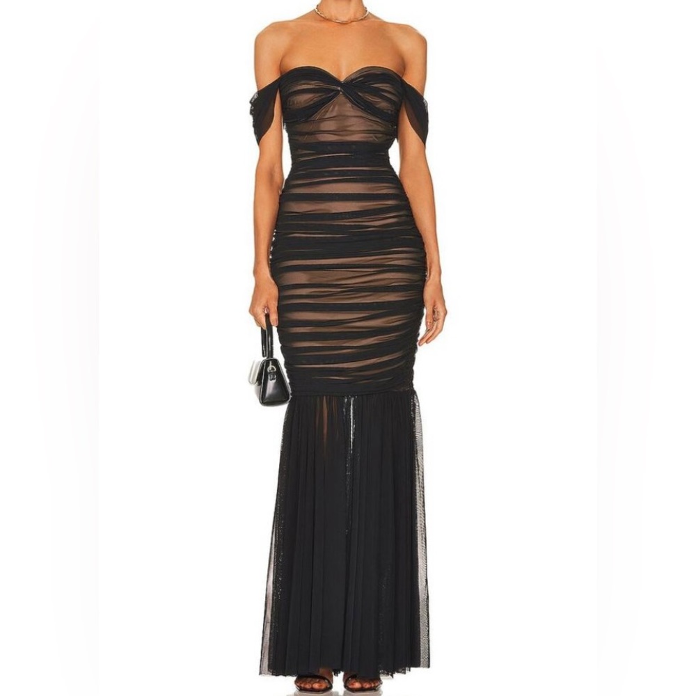 Norma Kamali Walter Fishtail Dress